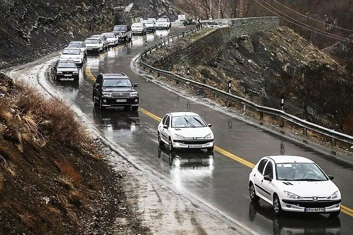 جاده چالوس یک طرفه می‌شود