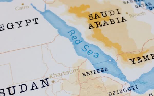 حادثه امنیتی در دریای سرخ