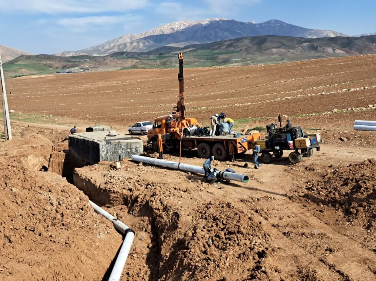 مشکل آب ۱۶۰ روستای همدان حل شد