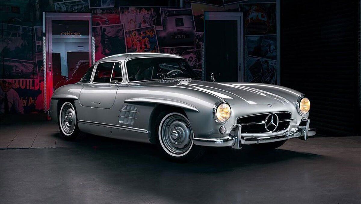 عکاسی از مرسدس بنز ۳۰۰SL Gullwing + عکس