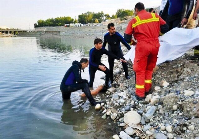 جسد جوان ۳۲ ساله در آبشار یاسوج پیدا شد