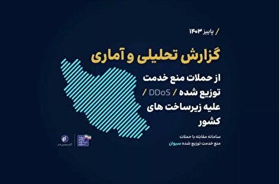 ایران در مقابله با حملات سایبری\ دفع روزانه ۶۳۵ حمله DDoS در پاییز ۱۴۰۳