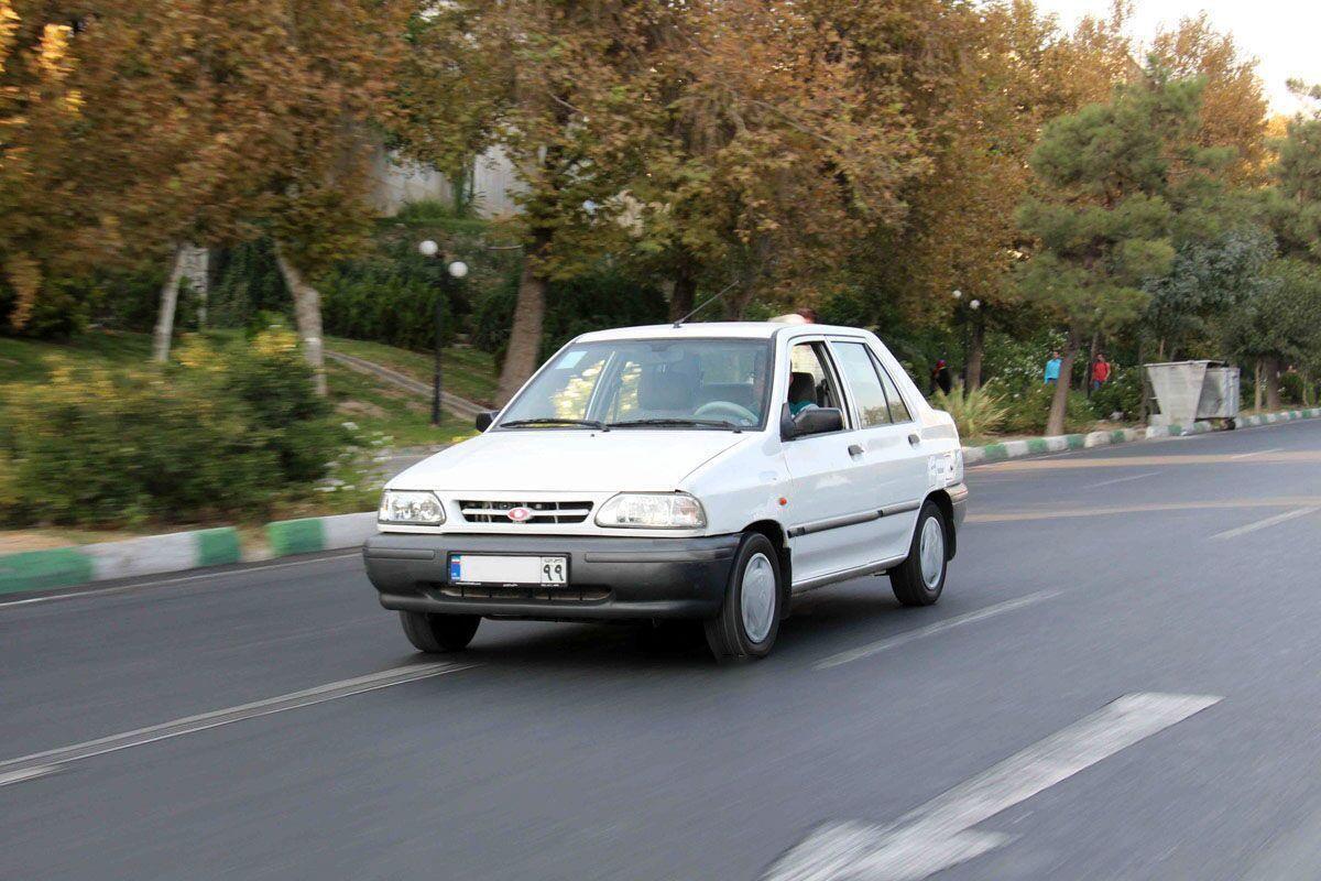 پراید در تصادف با کامیون پودر شد + عکس