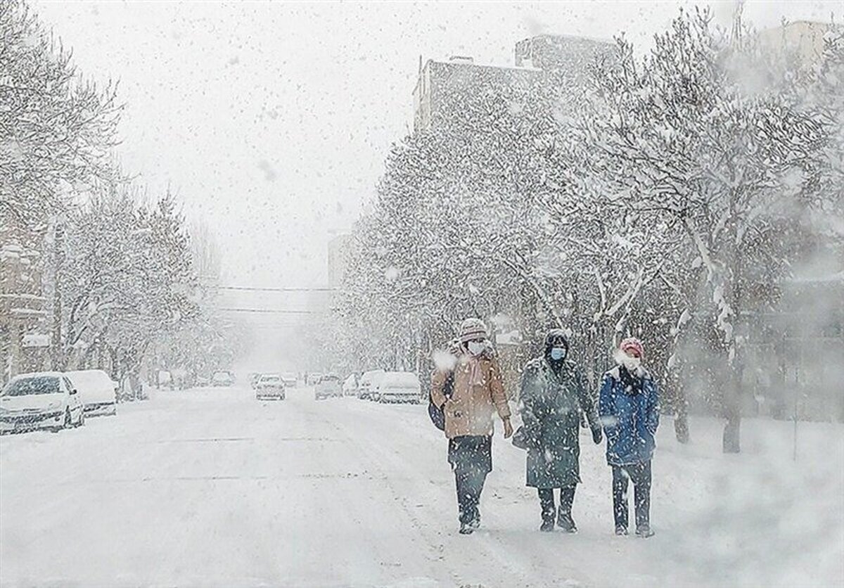 هشدار برف و باران شدید در مناطق مختلف کشور