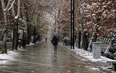 بارش برف و باران و تداوم هوای سرد در قزوین/  دمای استان سردتر می‌شود؟