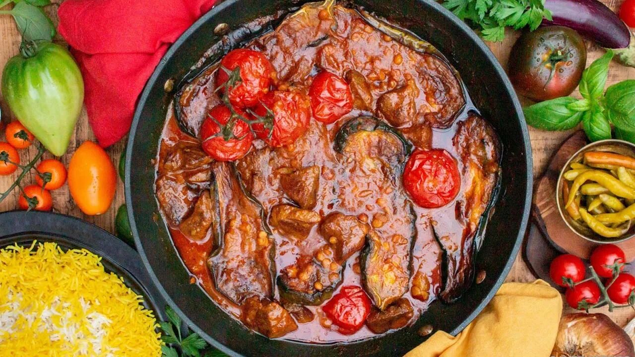 طرز تهیه خورش بادمجان