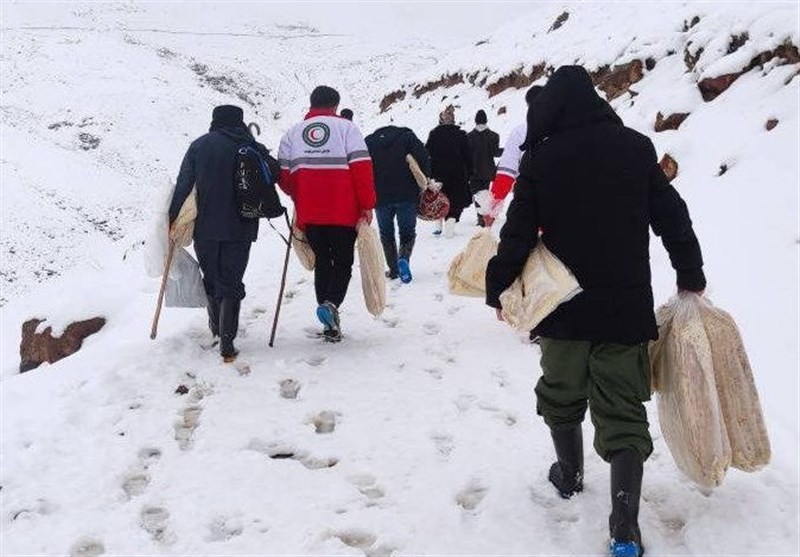 شرایط جوی و برفی منطقه مورد جستجو بالگرد حادثه دیده + فیلم