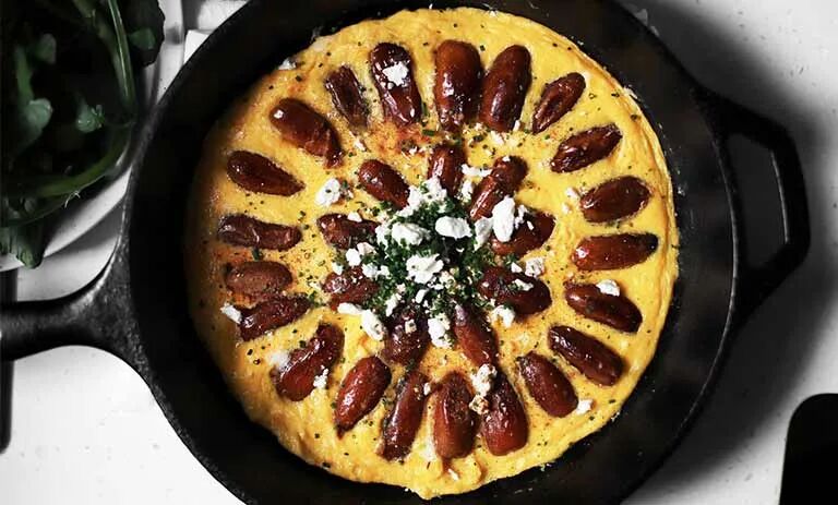 طرز تهیه خاگینه خرما