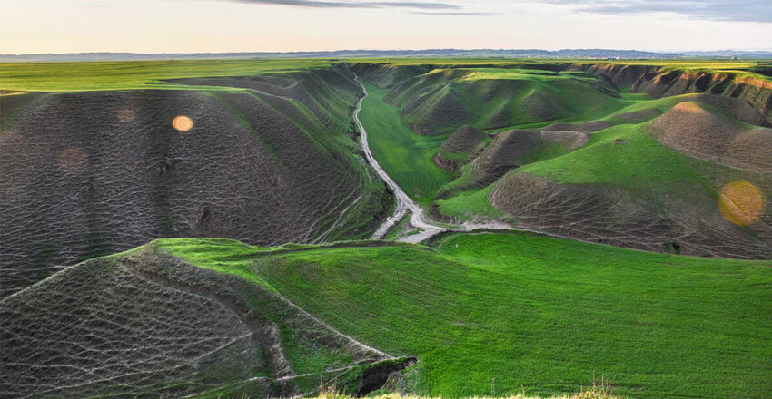 گلستان خنک می‌شود