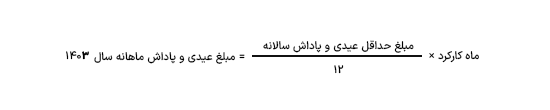 مبلغ عیدی سال ۱۴۰۳ کارگران مشخص شد / چه افرادی مشمول عیدی ۱۴۰۳ نمی شوند؟