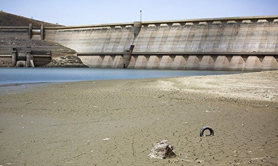 کاهش ذخایر سدهای تهران به کمترین میزان در ۶۰ سال اخیر