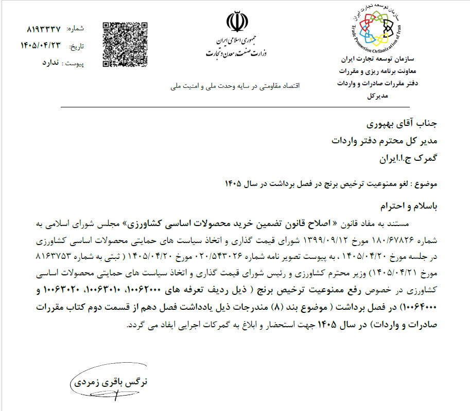 چراغ سبز گمرک برای ورود برنج وارداتی / بالاخره قیمتها میشکند؟ چراغ سبز گمرک برای ورود برنج وارداتی / بالاخره قیمتها میشکند؟